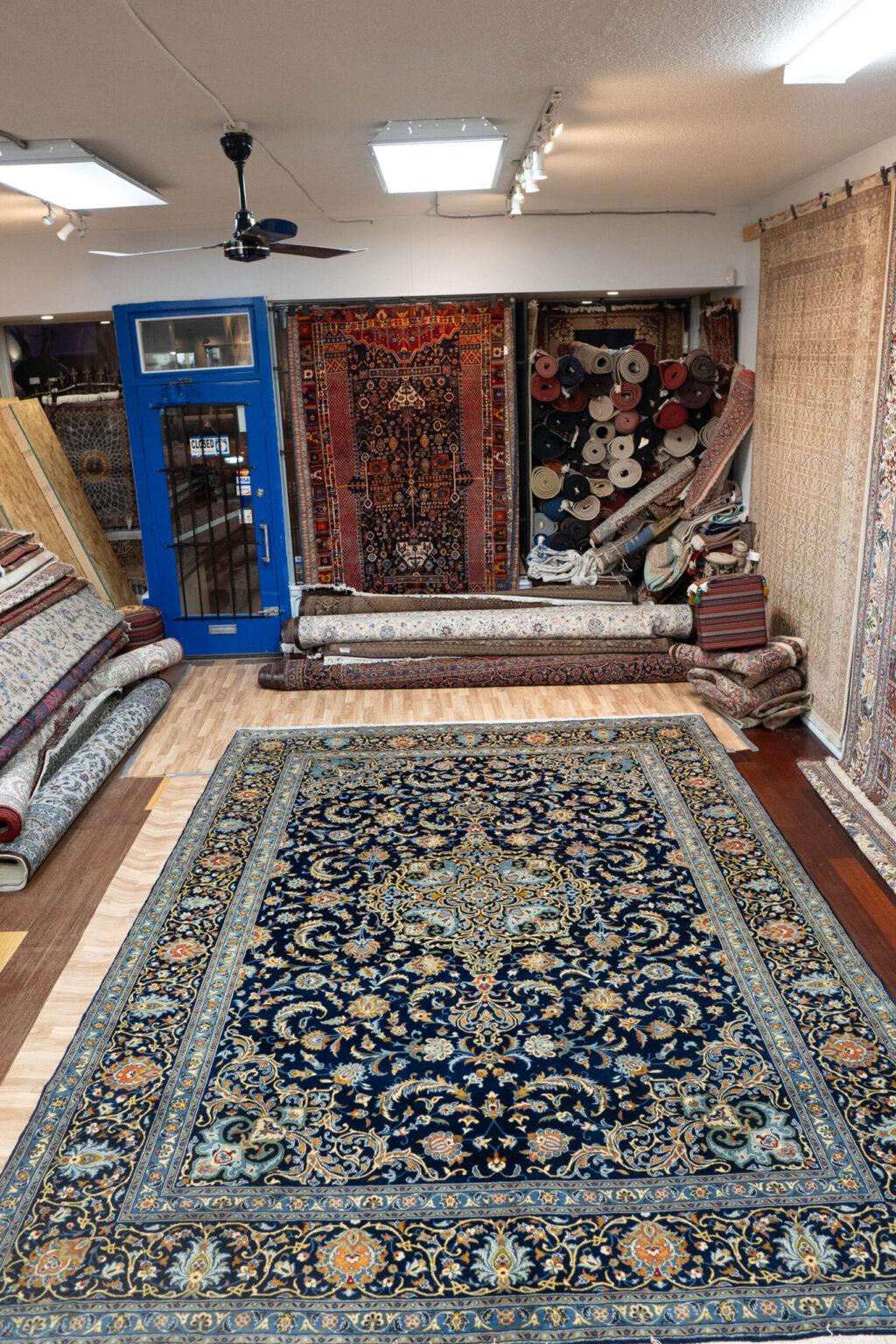 Kashan Wool Rug 9.8'x13.1' View 4