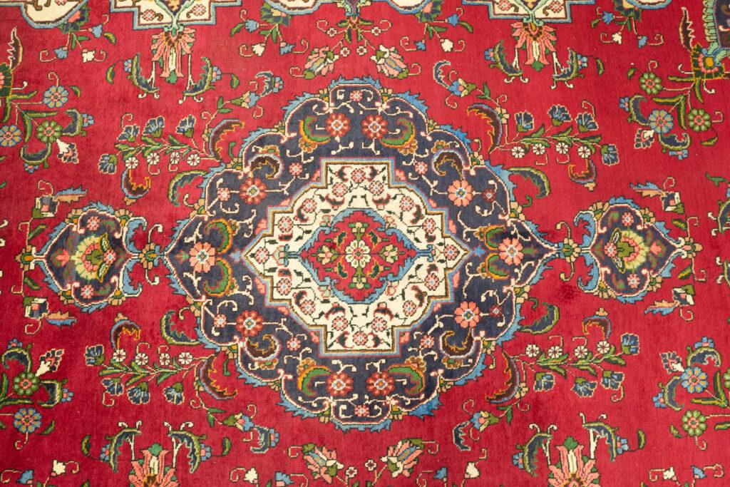 Tabriz Wool Rug 9.5x12.9 View 1
