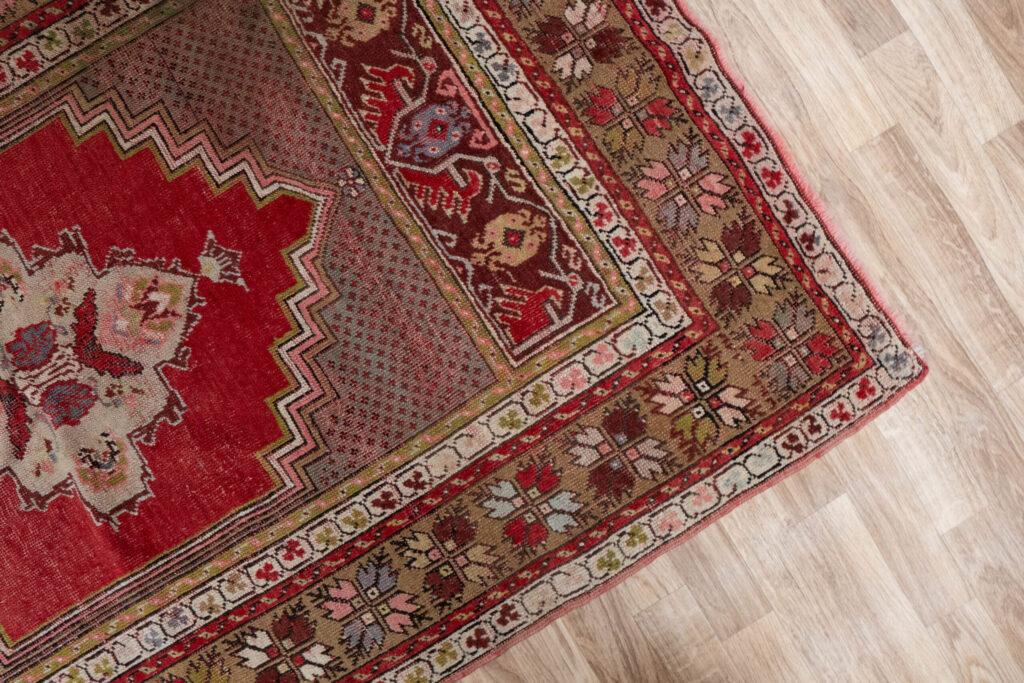 Turkmen Wool Rug 5.4x3.5 View 3