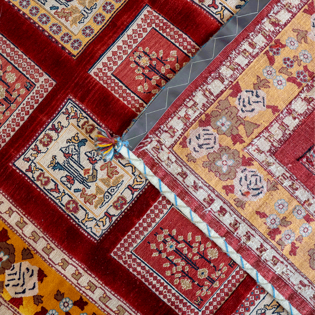 Gabbeh Rug AR-3927 – Genuine Hand-Woven Wool Oriental Rug View 6