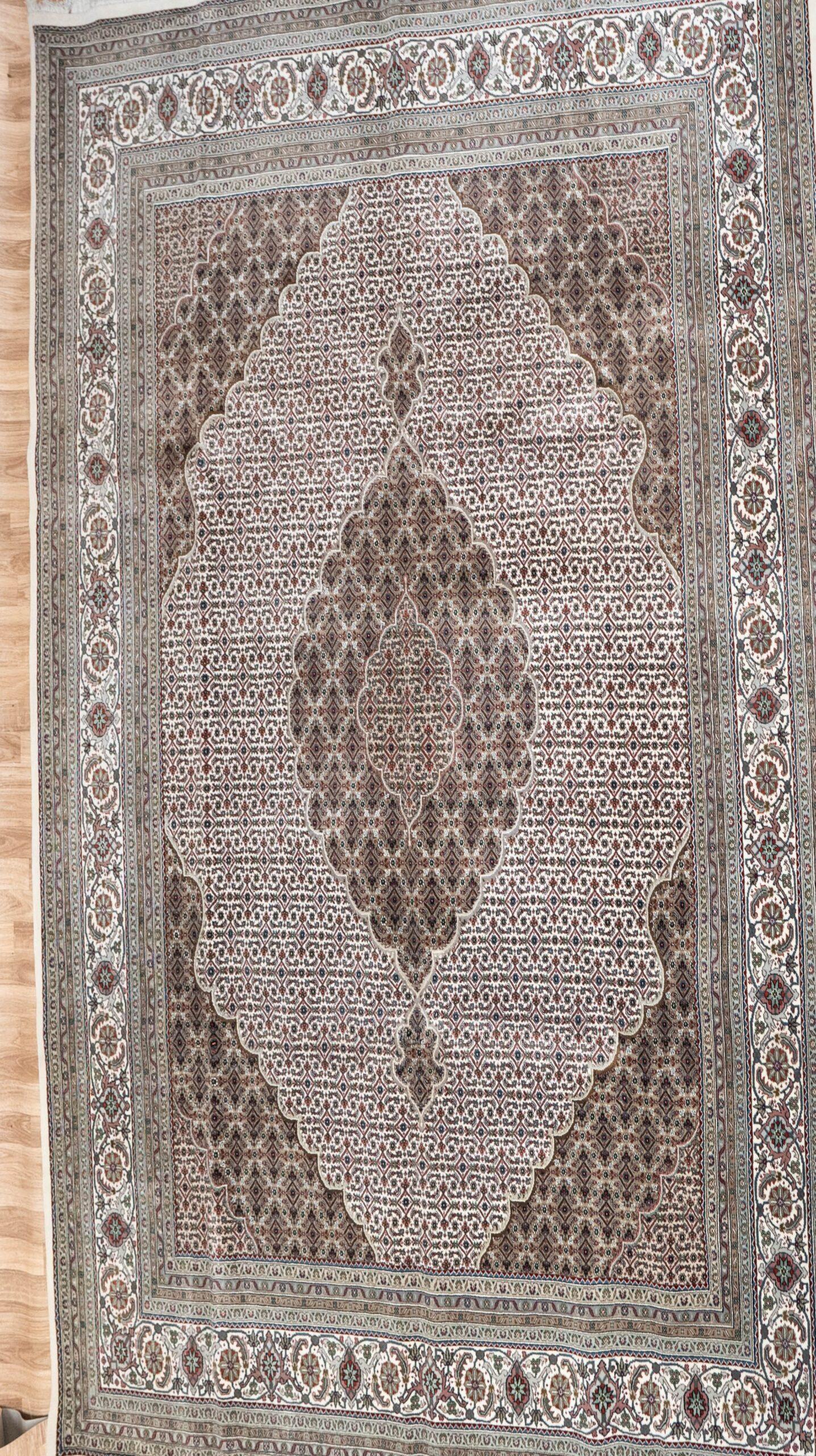 Tabriz Wool Rug 8.0x10.0 View 4