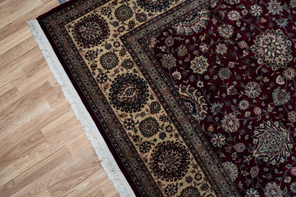 Kashan Wool Pile Rug 8'x10' View 4