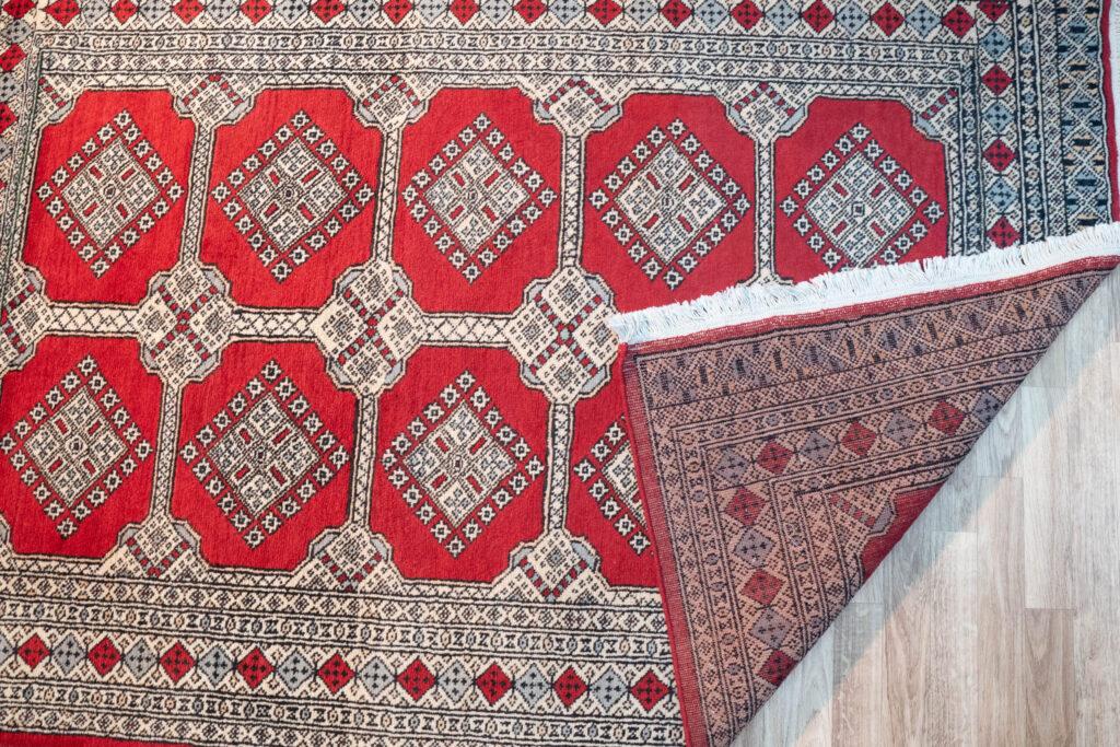 Bokhara Wool Rug 4.1'x6.1' View 4