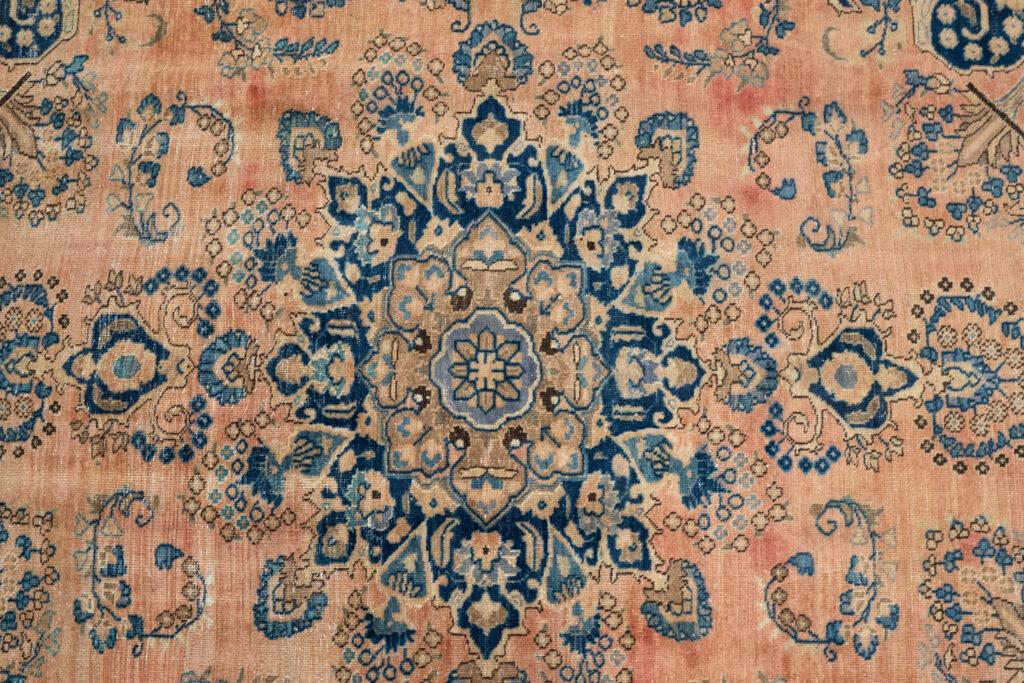 Tabriz Overdyed Wool Rug 6.6x9.3 View 1