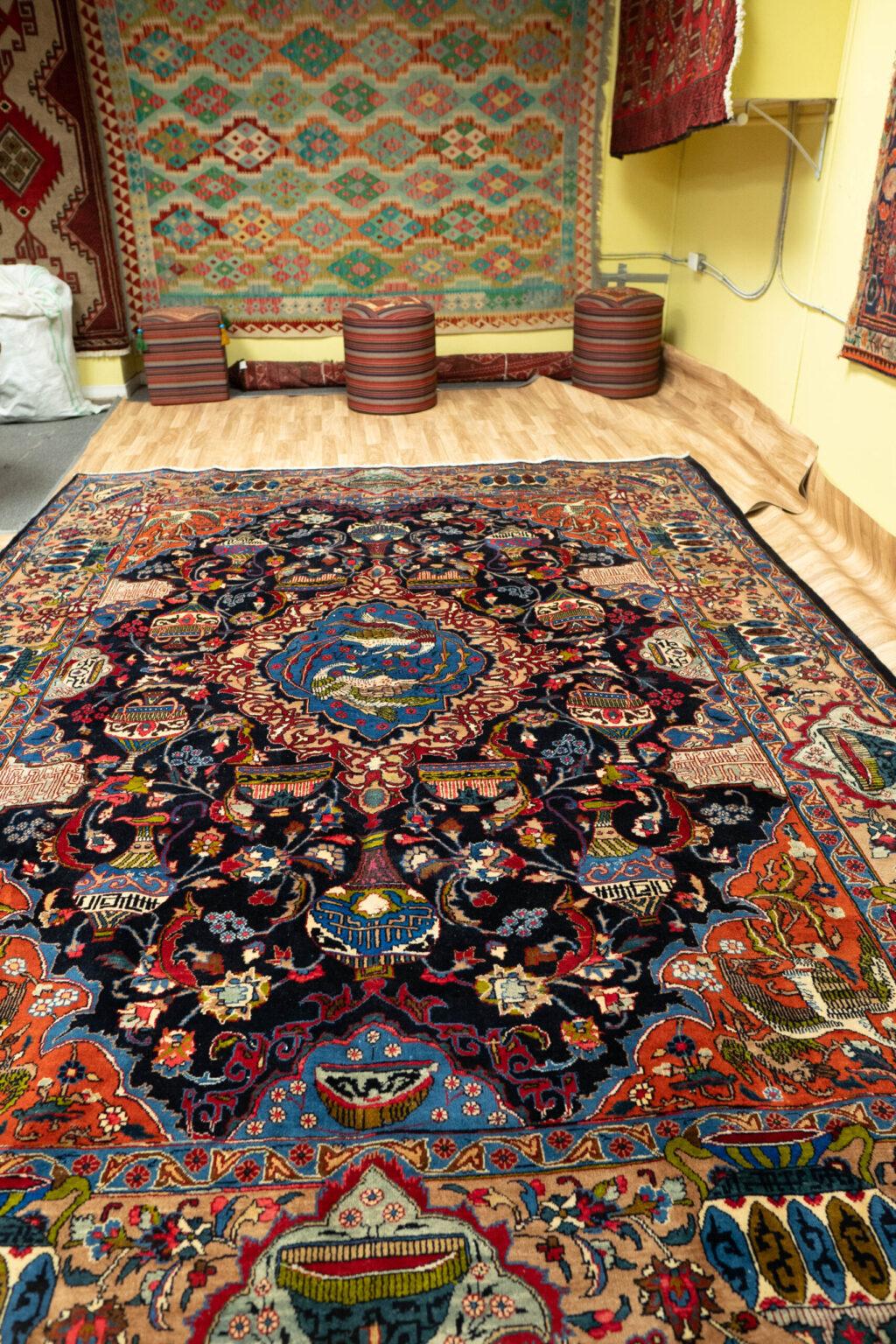 Kashmar Wool Rug 8.5x11.5 View 6