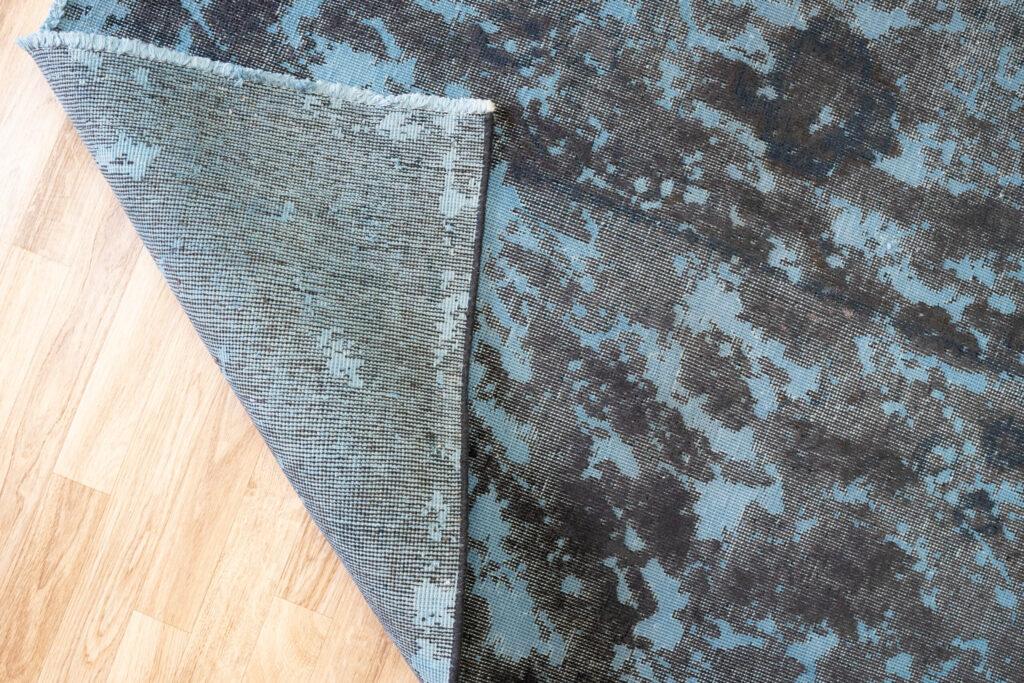 Vintage Overdyed Wool Rug 3.3'x5' View 3