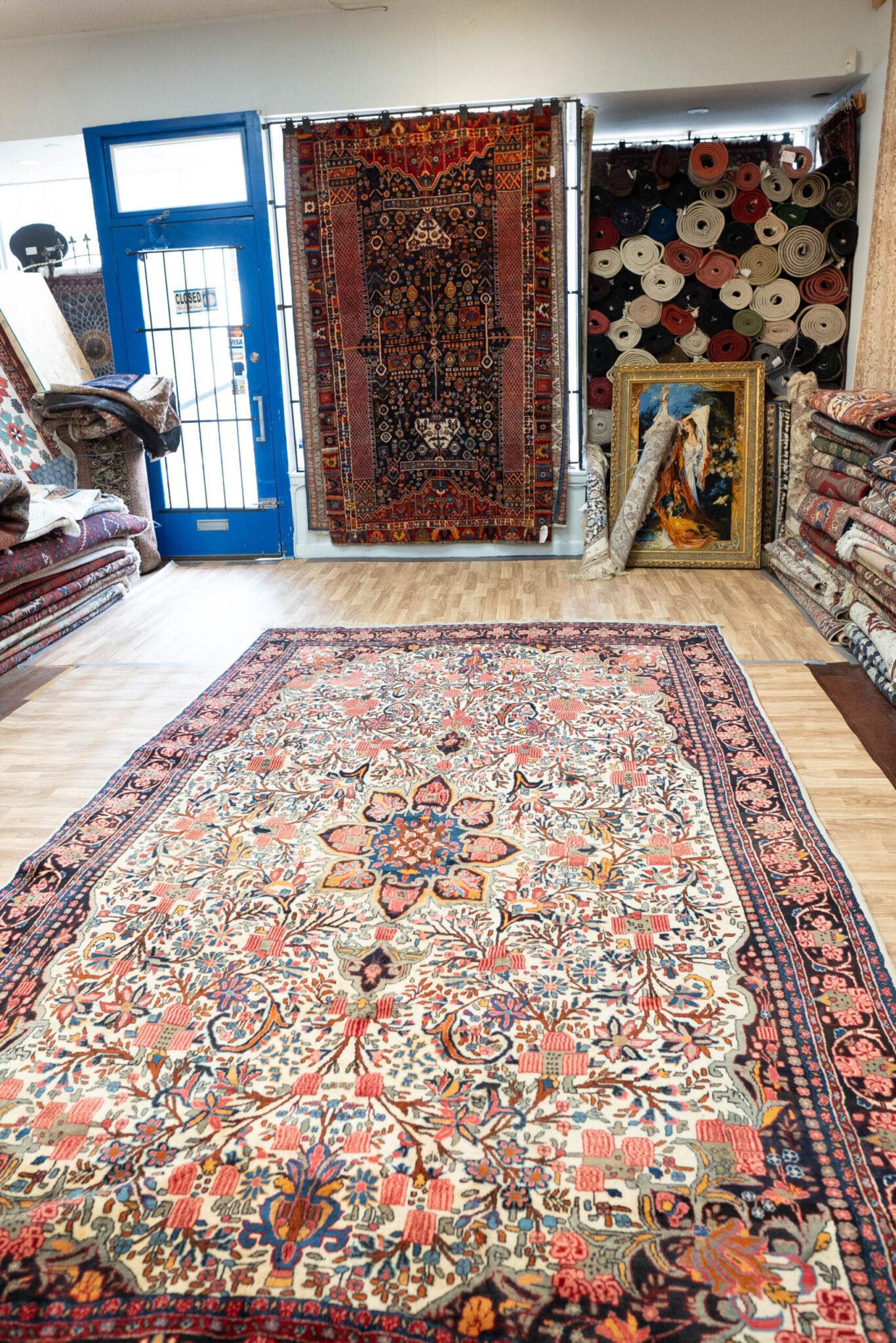 Bidjar Wool Rug 7.2'x12.2' View 5