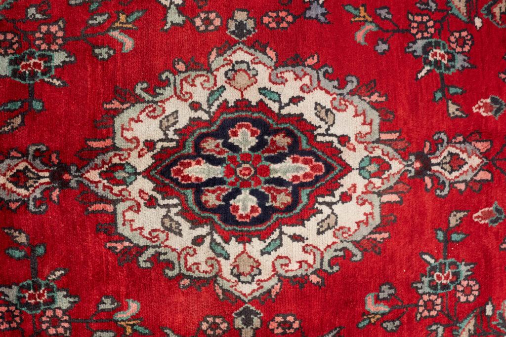Hamadan Wool Rug 6.7x9.7 View 1