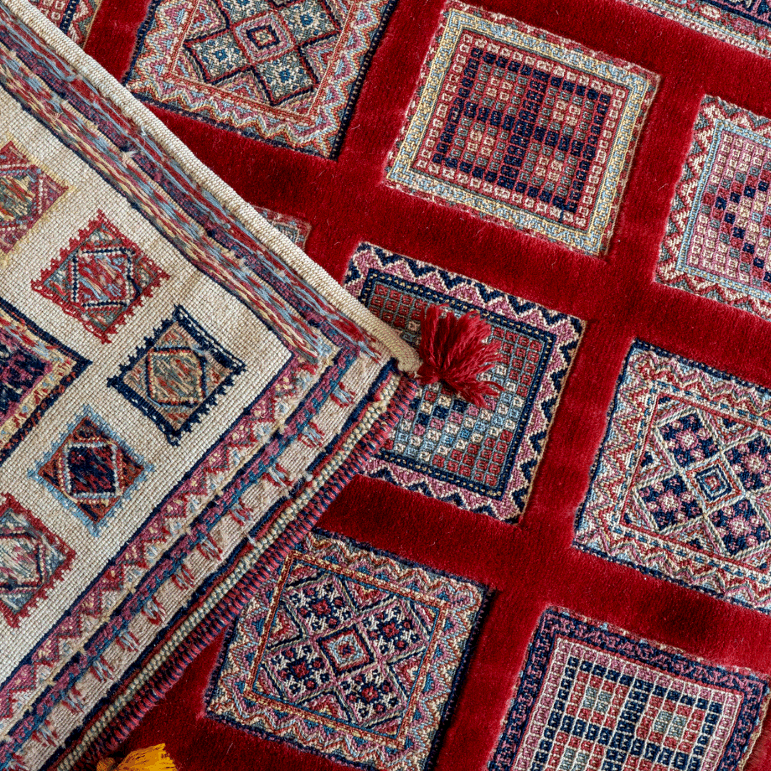 Kilim Rug AP-3921 – Genuine Hand-Woven Wool Oriental Rug View 4