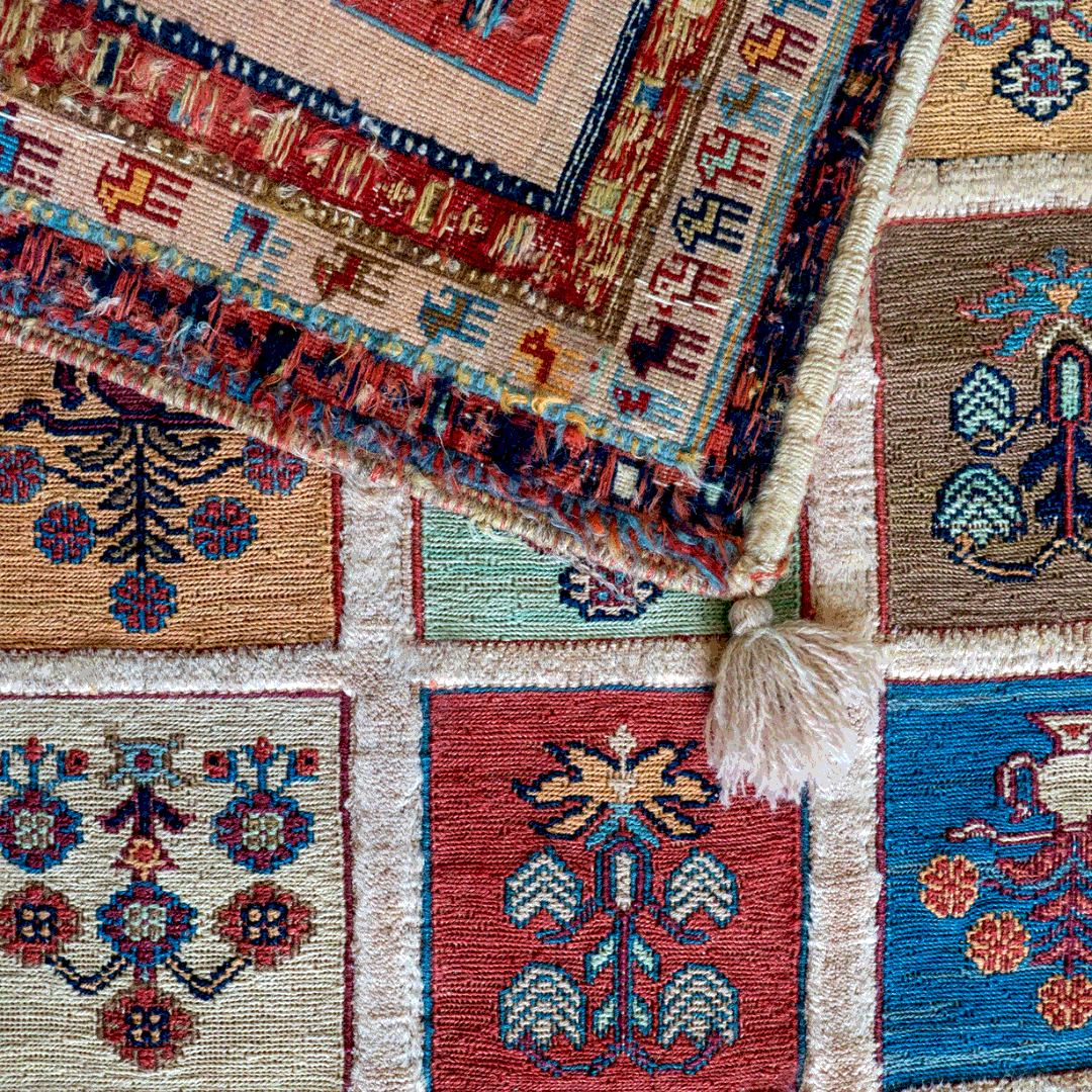 Kilim Rug 3914 – Genuine Hand-Woven Wool Oriental Rug View 4