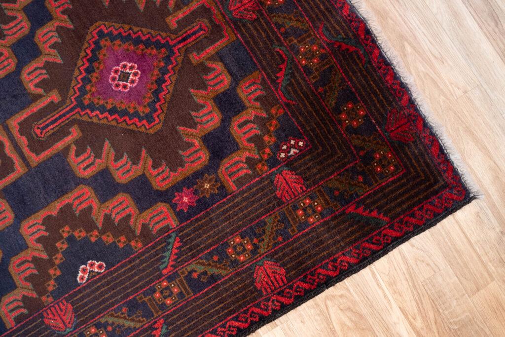 Baluch Wool Rug 3.6'x6' View 5