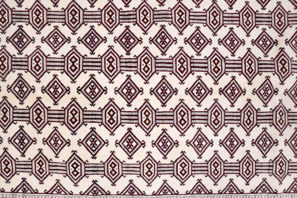 Turkmen Wool Rug 4.0x6.0 View 1