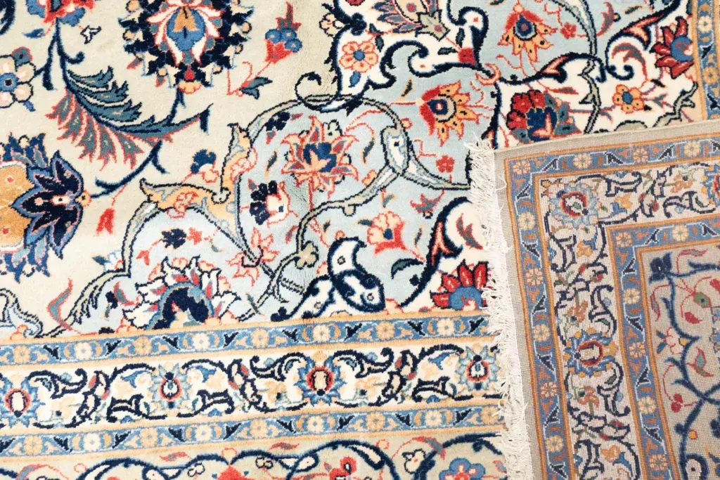 Kashan Wool Rug 10.0x14.0 View 2