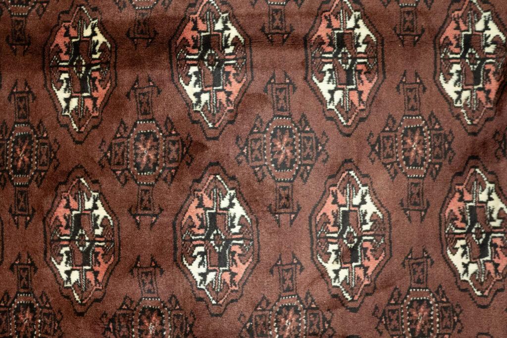 Turkmen Wool Rug 12.2x7.11 View 1