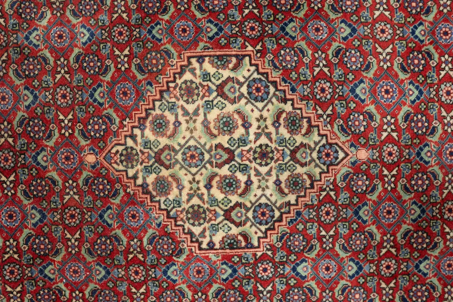 Tabriz Wool Rug 9.7 x 12.9 View 3