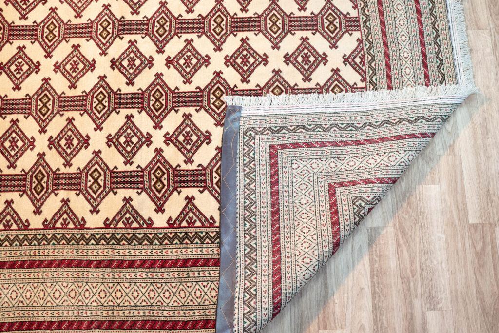 Turkmen Silk Base Rug 4.3'x6' View 4