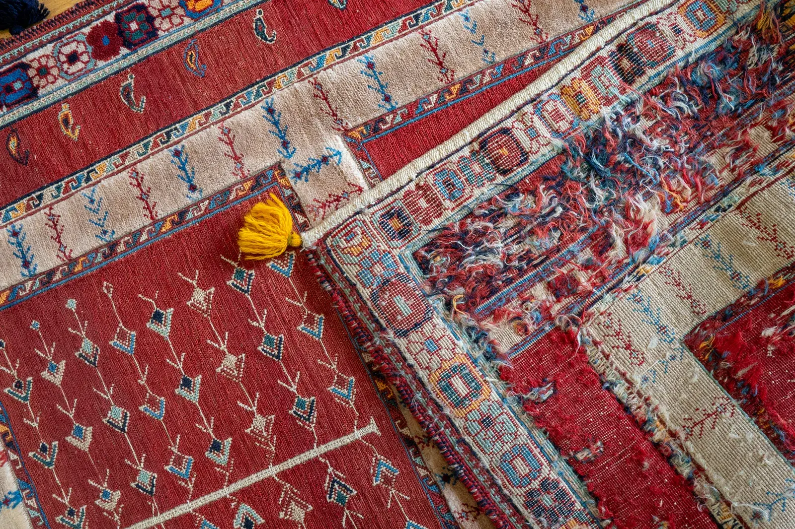 Kilim Rug 3919 – Genuine Hand-Woven Wool Oriental Rug View 5