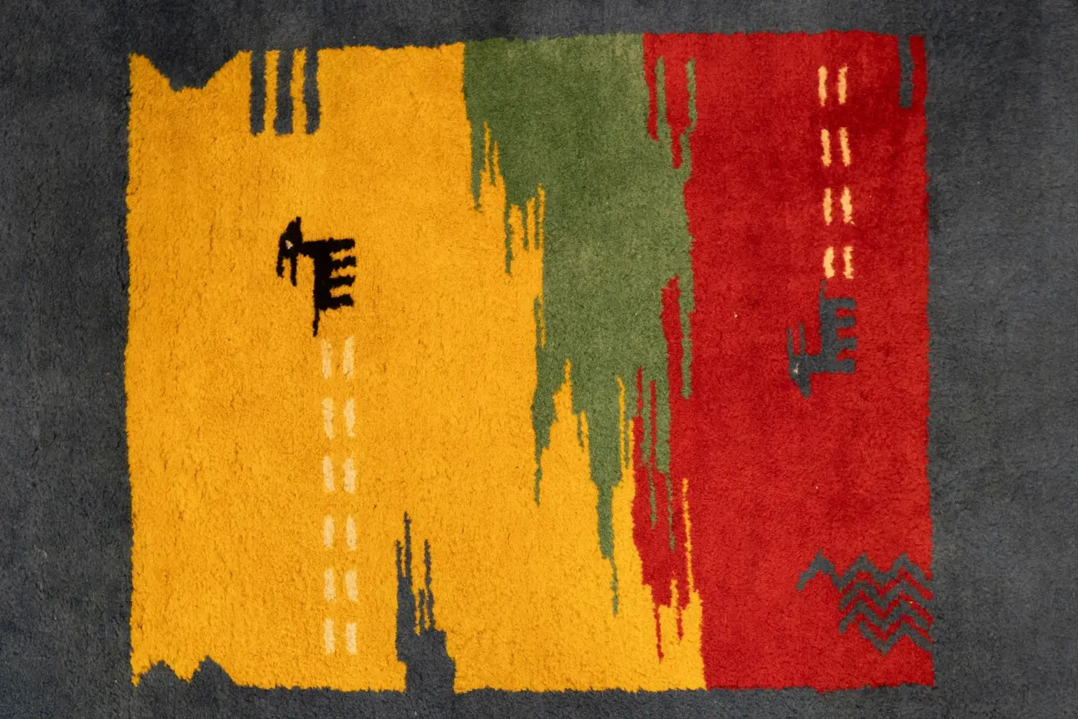 Gabbeh Wool Rug 7.10 x 5.6' View 2