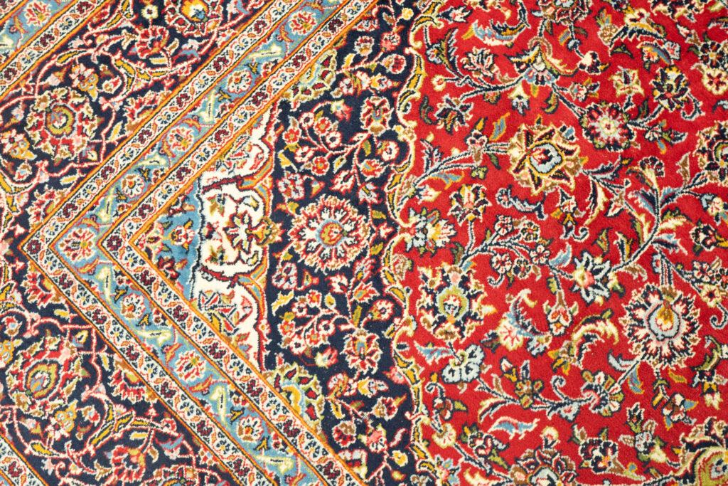 Kashan Wool Rug 9.8x12.8 View 3