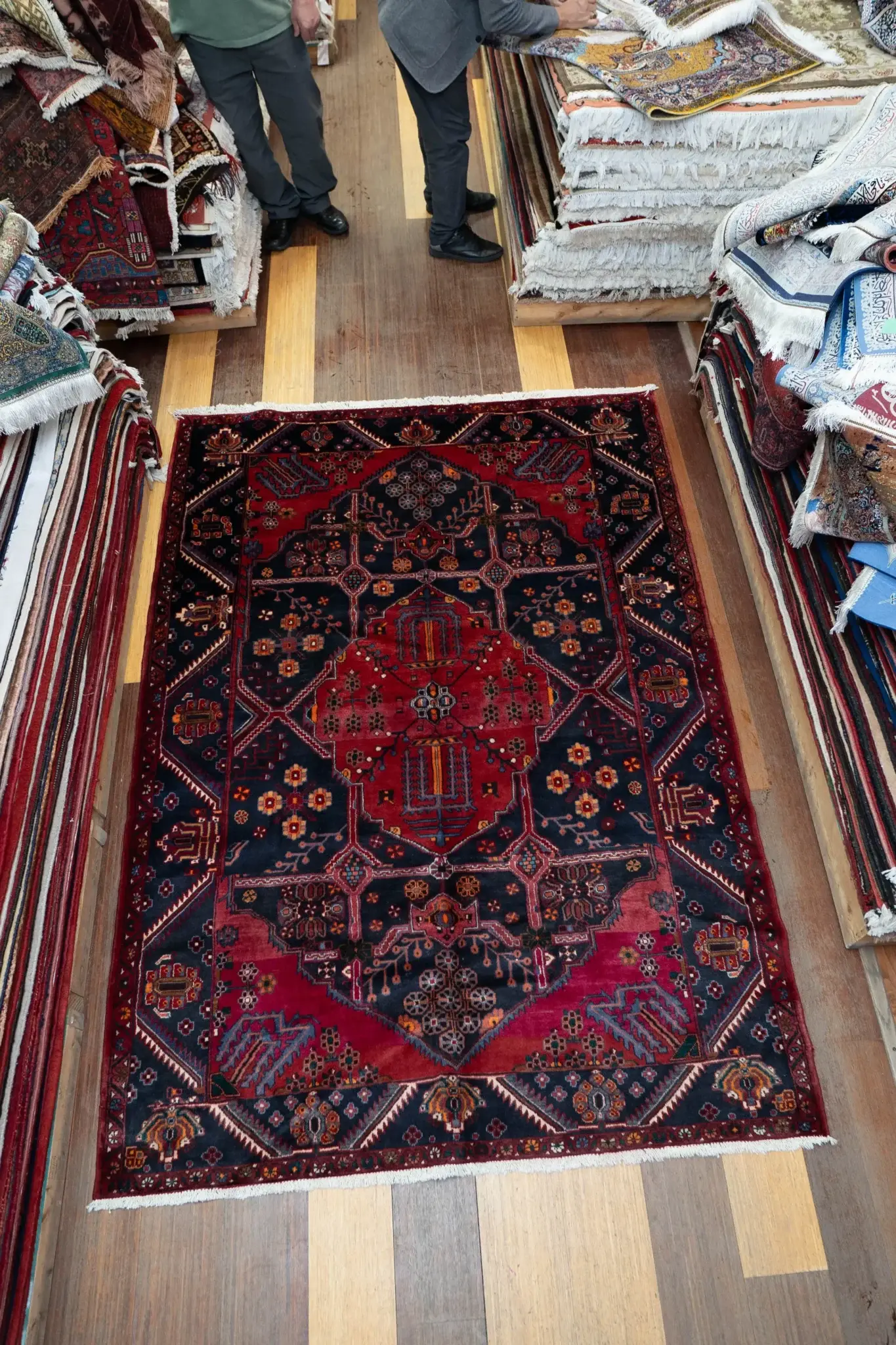 Nahavand Rug 5.5 × 7.8 View 1