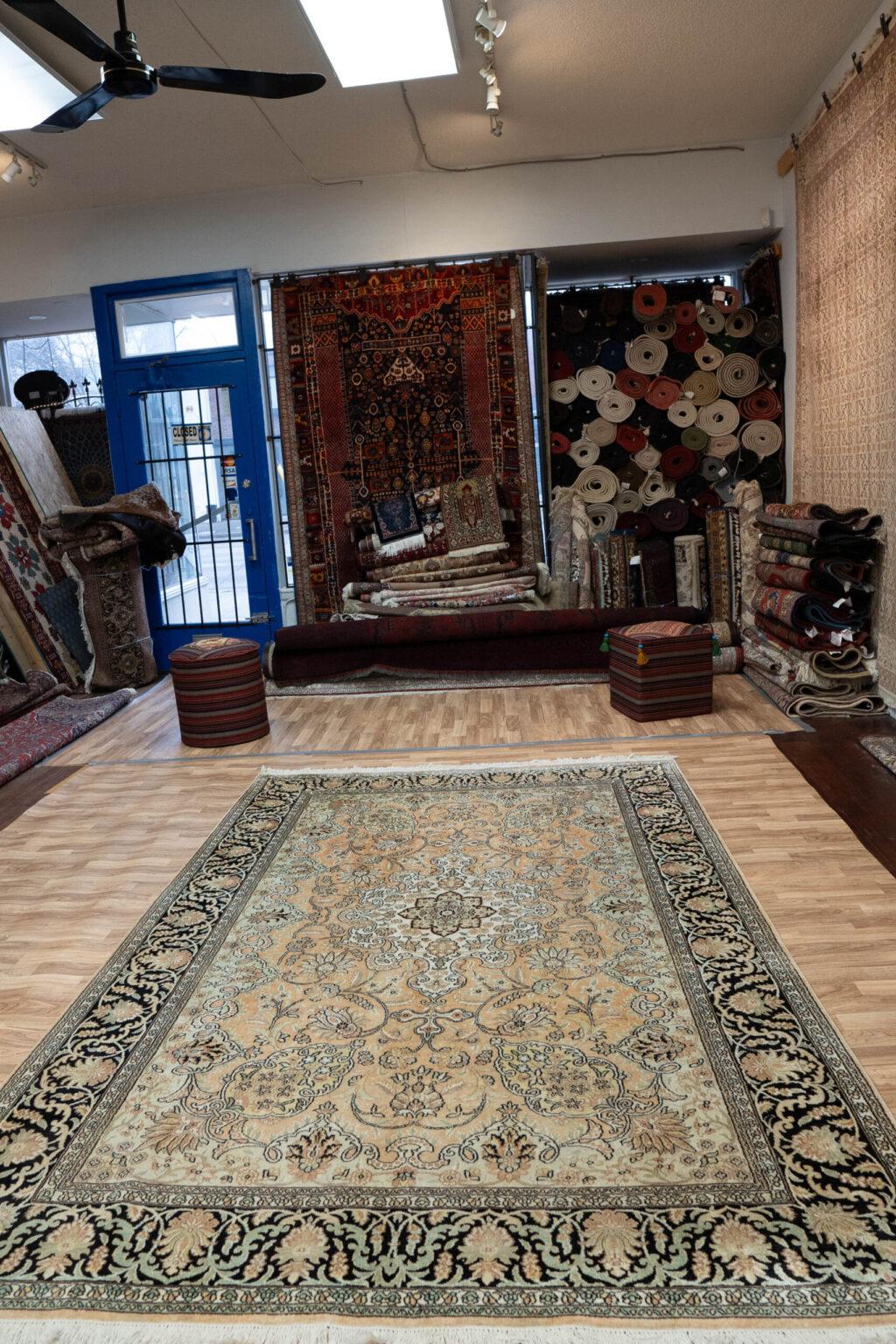 Karache Wool Rug 6.4'x9.4' View 1