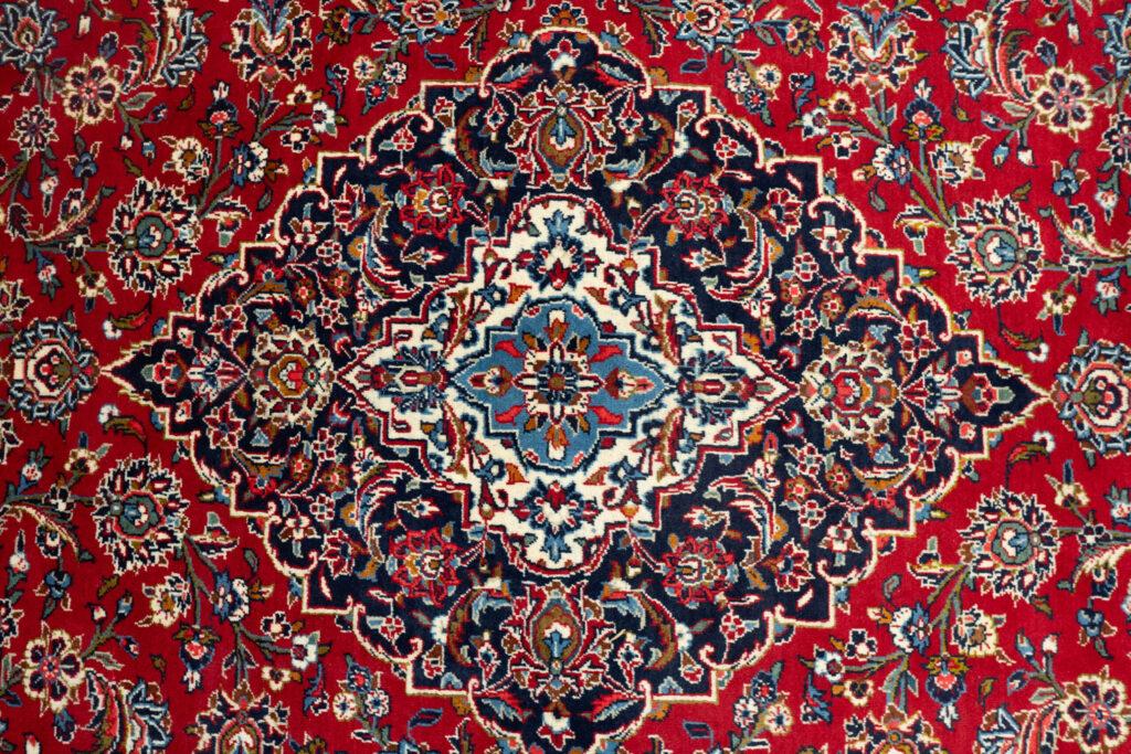 Kashan Wool Rug 9.7'x12.11' View 3