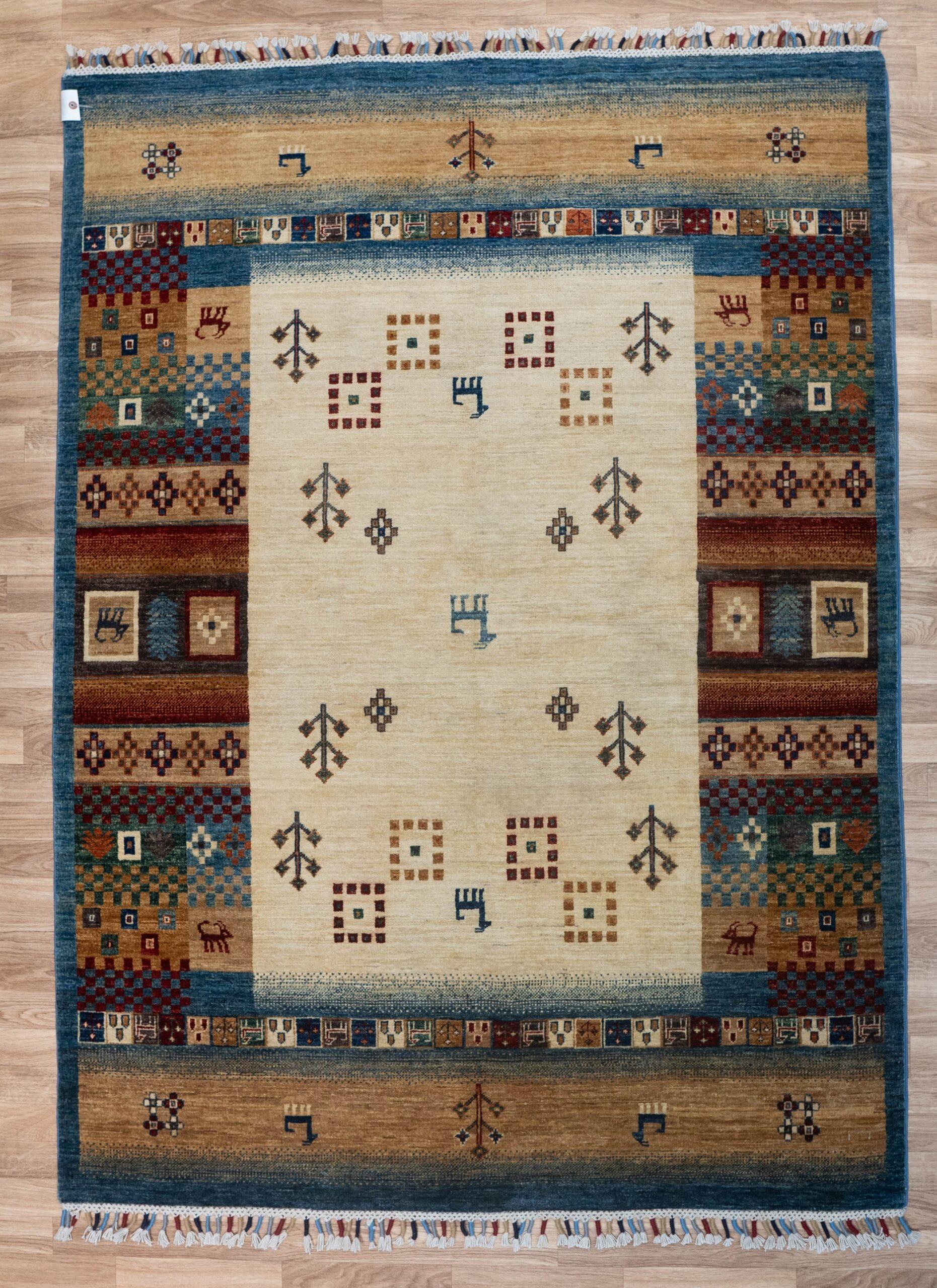 Khorjin Wool Rug 4.11x6.6 View 1