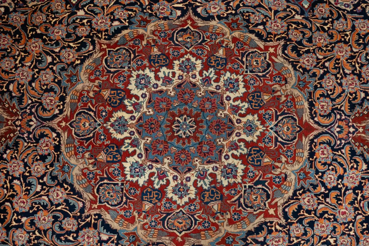 Kashamar Wool Rug 9.10 x 12.10 View 3