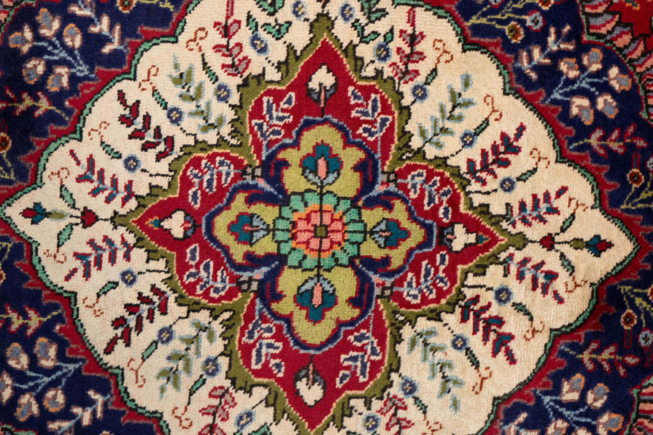 Tabriz Wool Rug 6.7x9.8 View 4