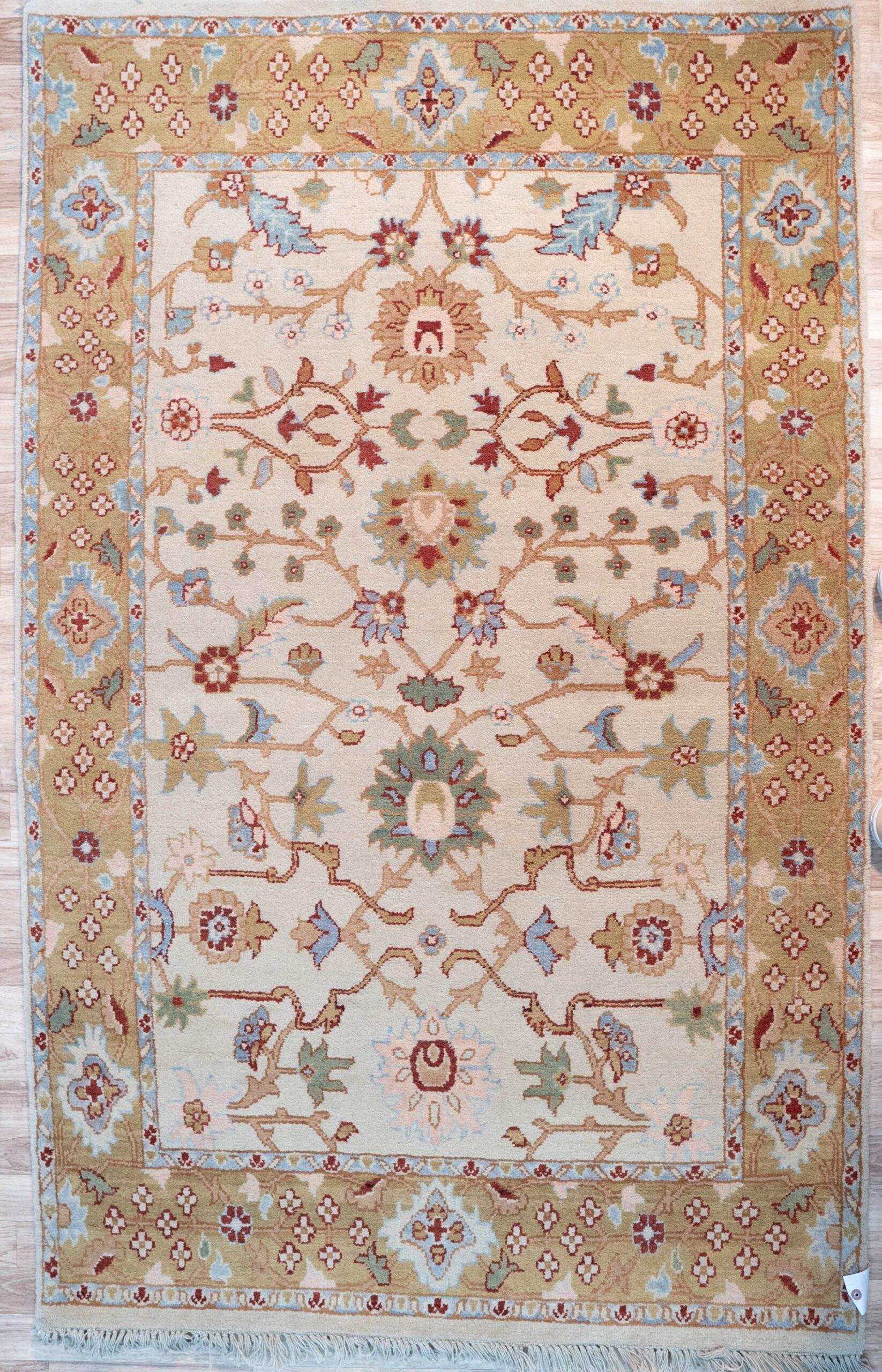 Chobi Wool Rug 4'x6' View 2