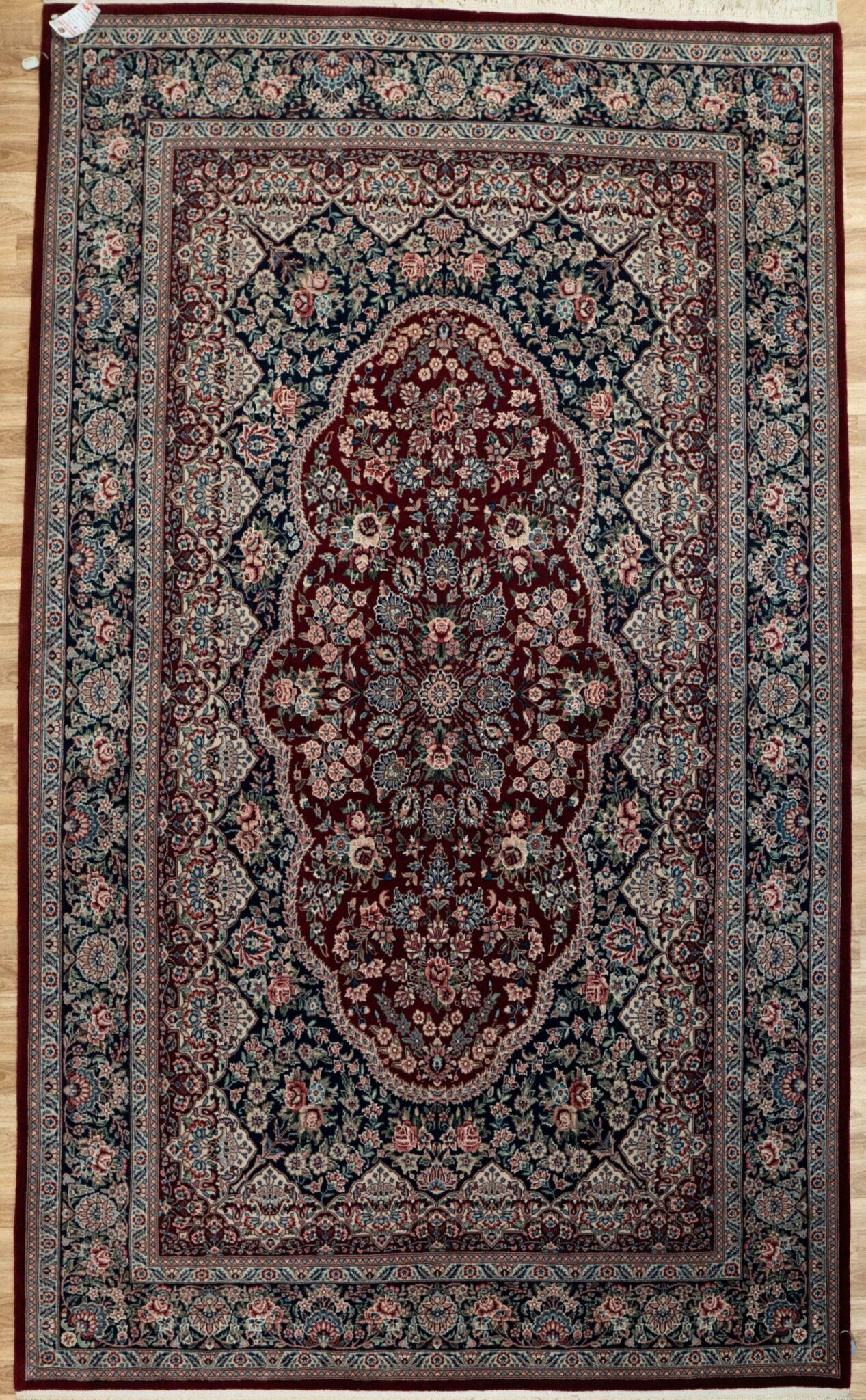 Tabriz Wool Rug 6'x9' View 2