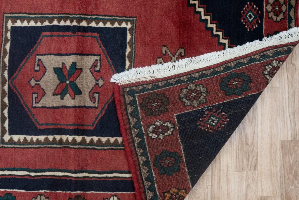 Hamadan Wool Rug 4.3x3.1 View 4