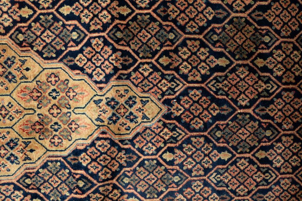 Hamadan Wool Rug 18.4x11.8 View 2