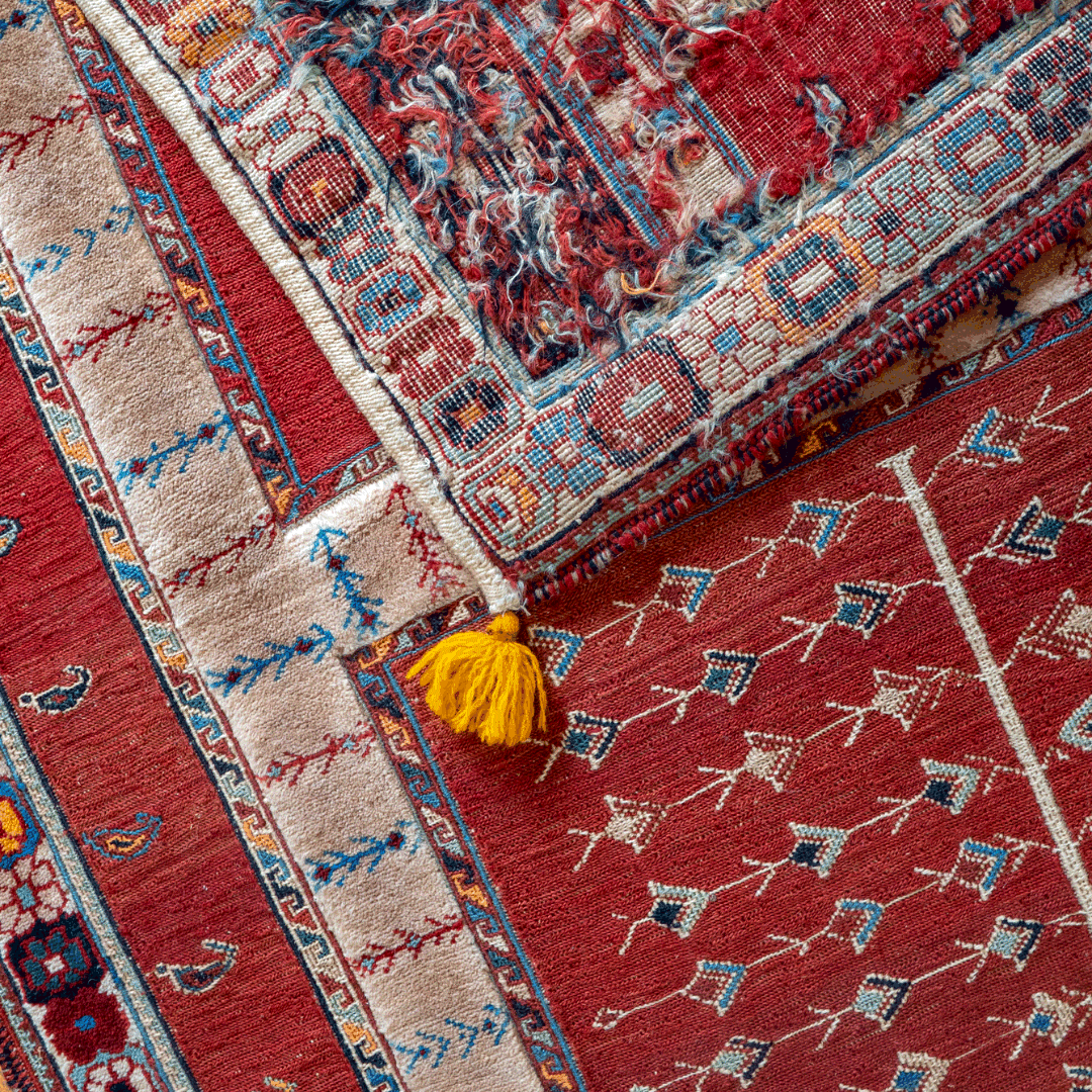 Kilim Rug 3919 – Genuine Hand-Woven Wool Oriental Rug View 4