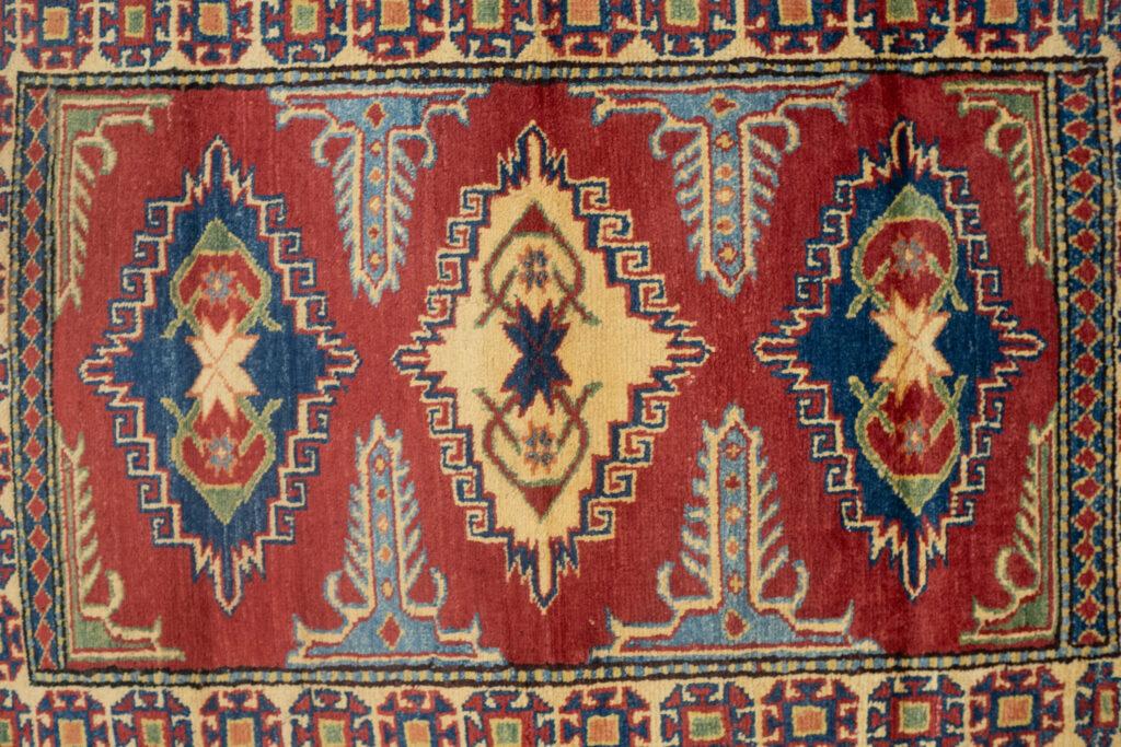 Kazak Wool Rug 2.9x3.1 View 1