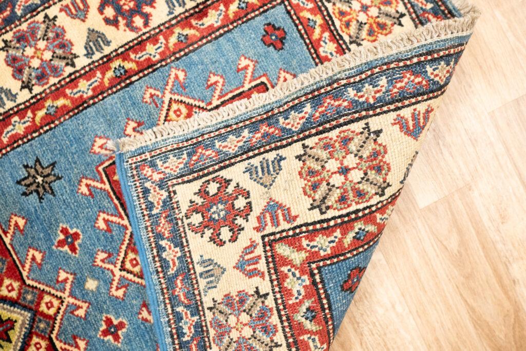 Kazak Wool Rug 3.9x2.6 View 4