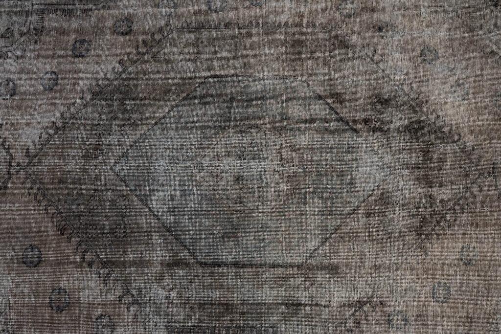 Overdyed Tabriz Wool Rug 6.6'x9.8' View 3