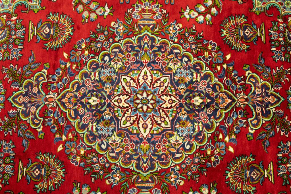 Sarouk Wool Rug 7.0x10.0 View 1