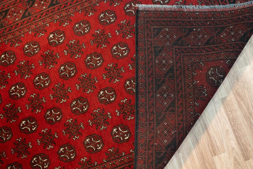 Turkmen Wool Rug 4.7'x6.7' View 4