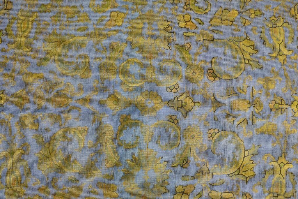 Overdyed Tabriz Wool Rug 7.4'x9' View 3