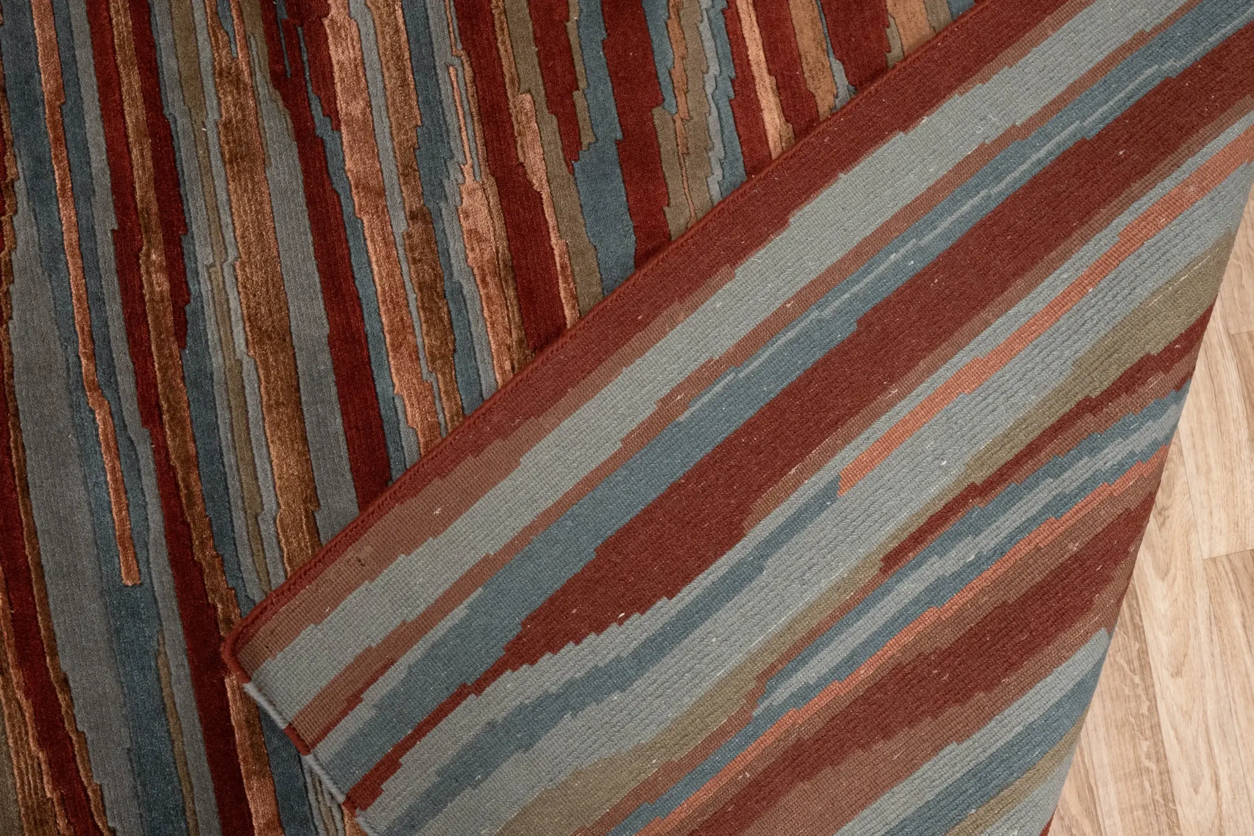 Tibet Wool Silk Rug 6.0 x 9.0' View 2