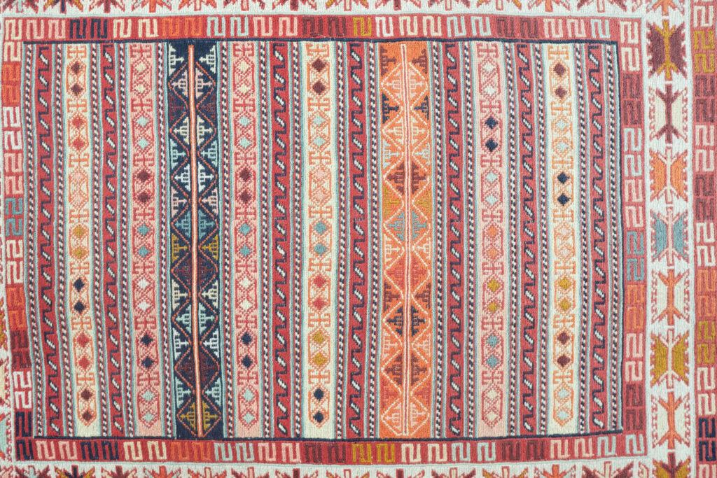 Kilim Wool Rug 2.6'x6' View 2