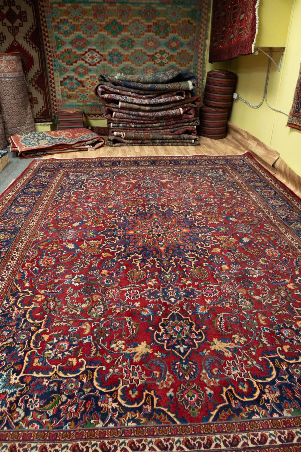 Mashad Wool Rug 9.8x12.10 View 5