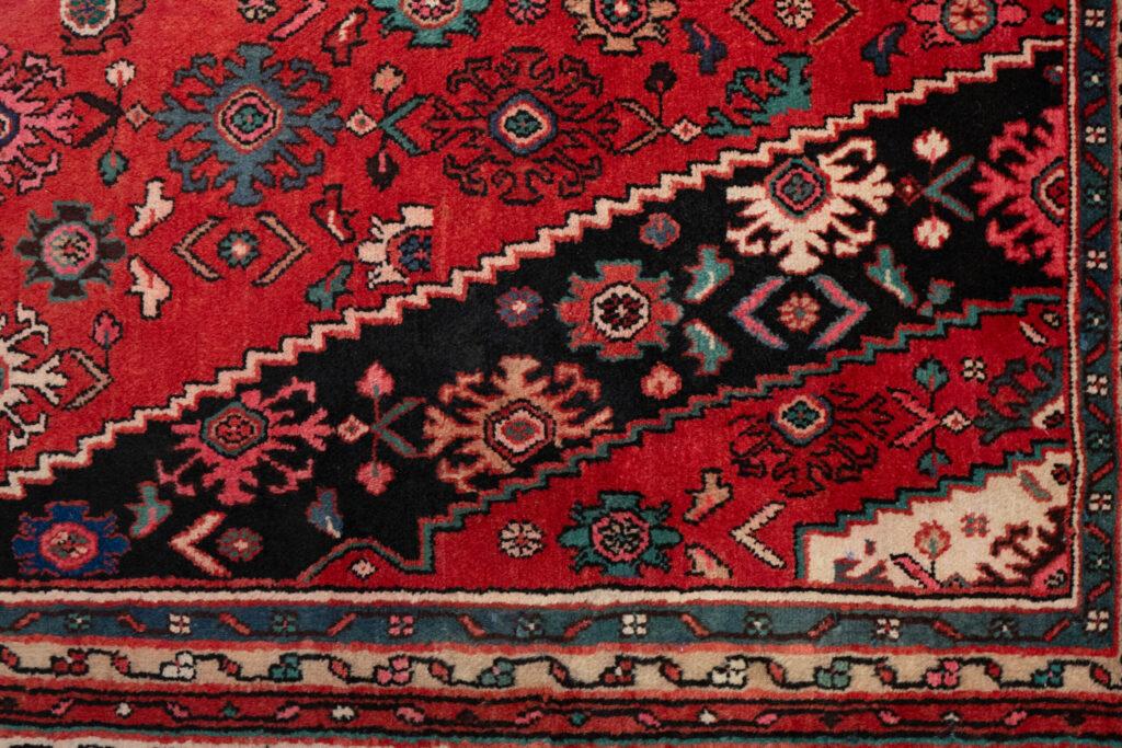 Hamadan Wool Rug 9.10x7.0 View 3