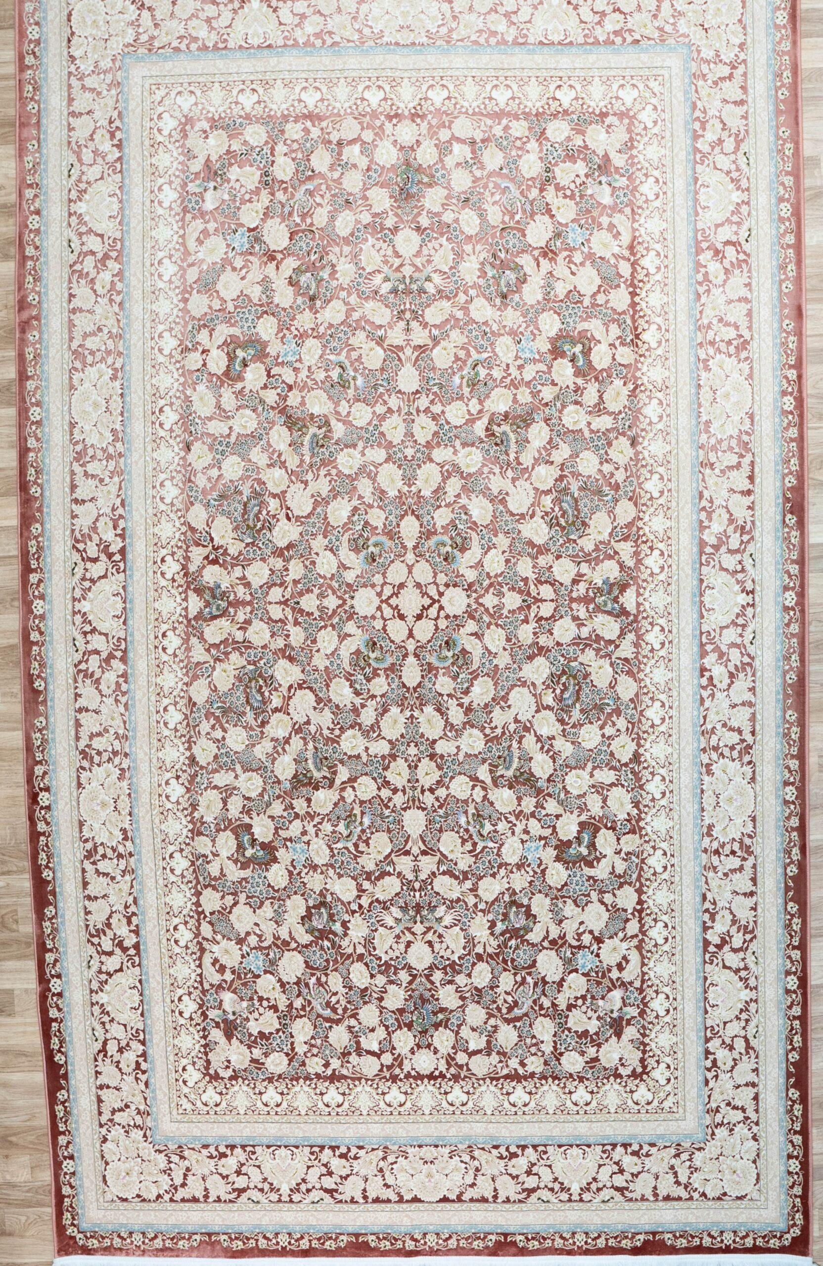 Tabriz Design Wool Rug 7'x10' View 5