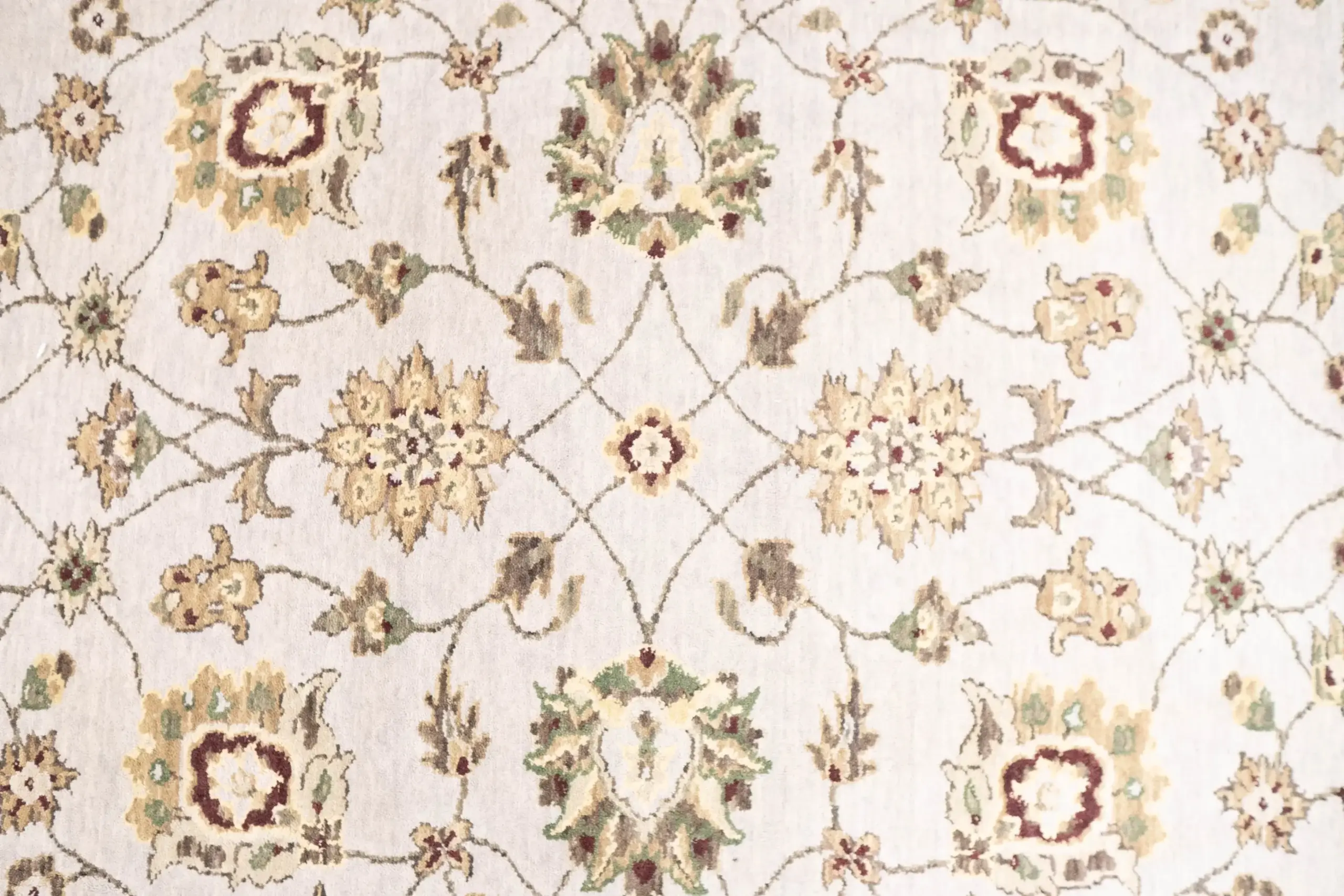 Kashan Wool Rug 5 x 8' View 1