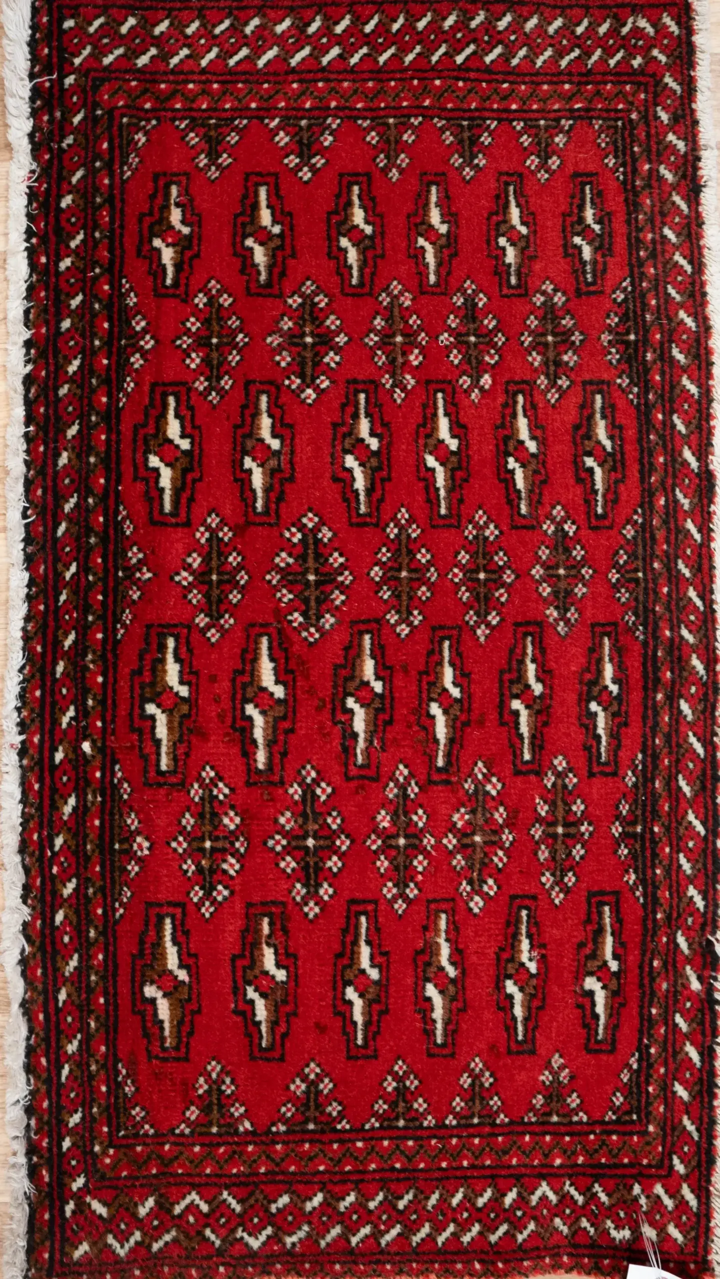 Turkmen Wool Rug 3.5 x 1.8