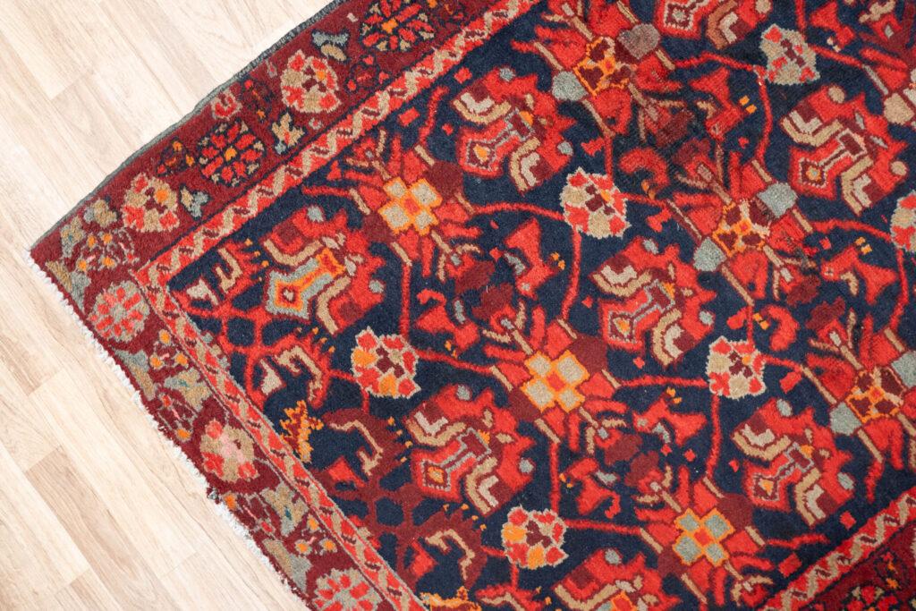 Hamadan Wool Rug 3.6x3.5 View 3