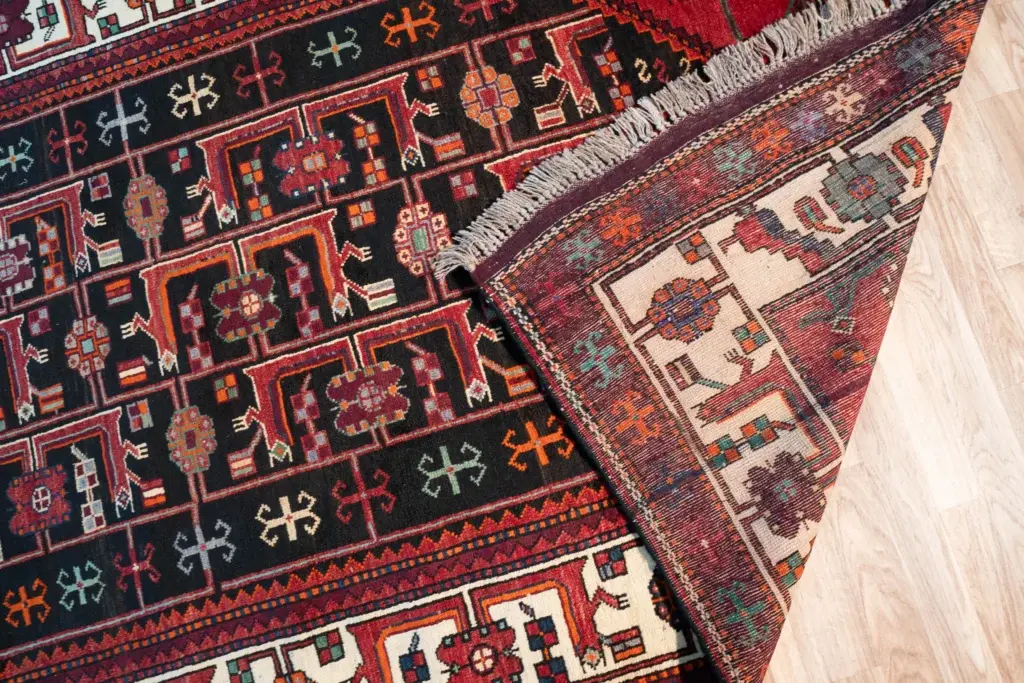 Qashqai Wool Rug 5.3x7.5 View 2