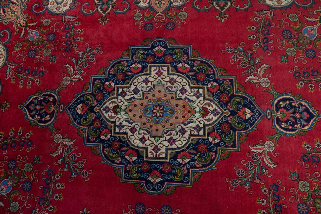 Tabriz Wool Rug 9.8'x12.9' View 2